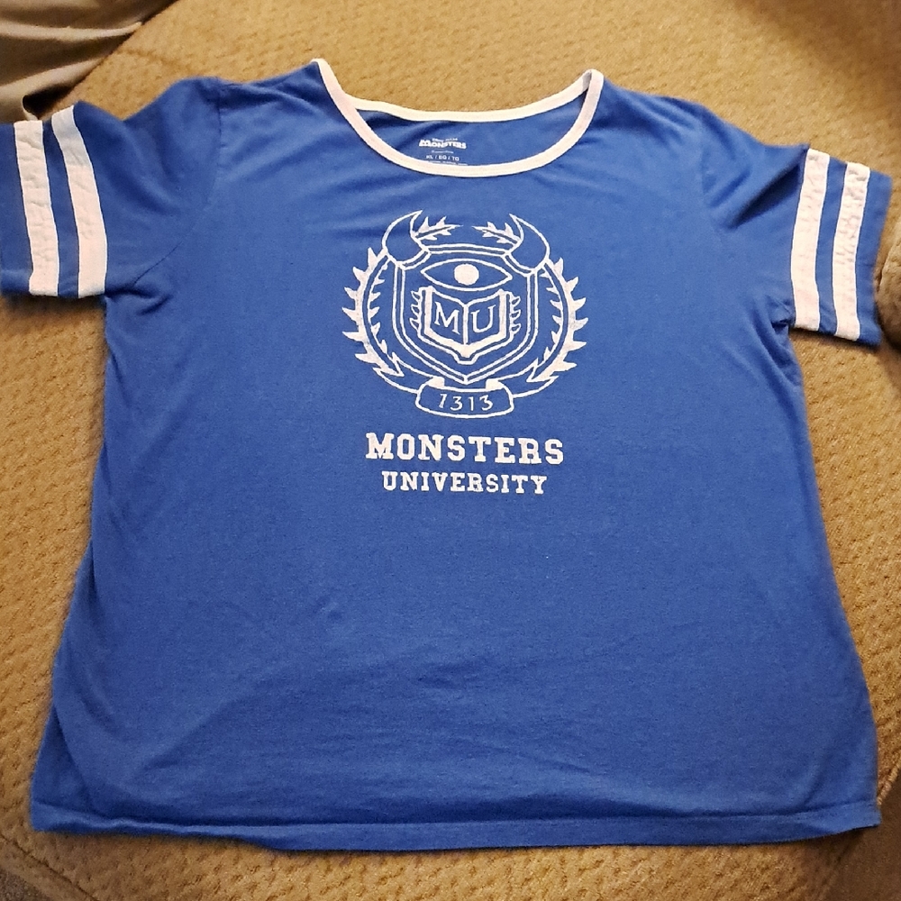 Disney Pixar Monsters University Short Sleeve T-shirt Size: XL